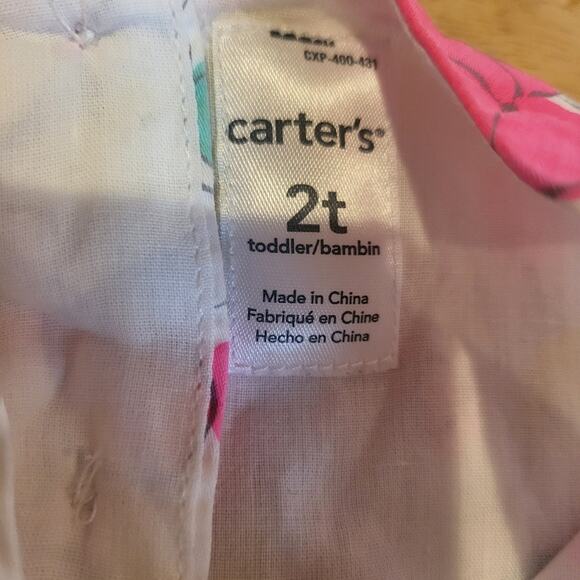 *4/$30* Carter's Floral Party Dress 2T - Picture 2 of 2